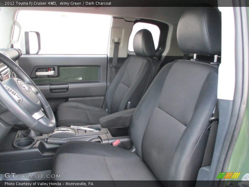 Army Green / Dark Charcoal 2012 Toyota FJ Cruiser 4WD