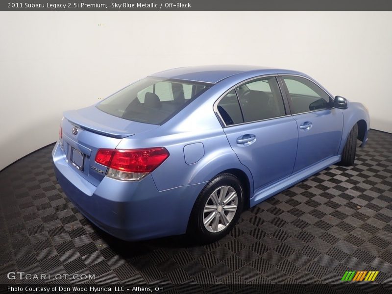 Sky Blue Metallic / Off-Black 2011 Subaru Legacy 2.5i Premium