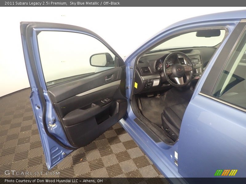 Sky Blue Metallic / Off-Black 2011 Subaru Legacy 2.5i Premium