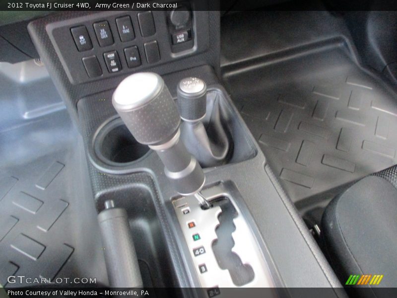 Army Green / Dark Charcoal 2012 Toyota FJ Cruiser 4WD