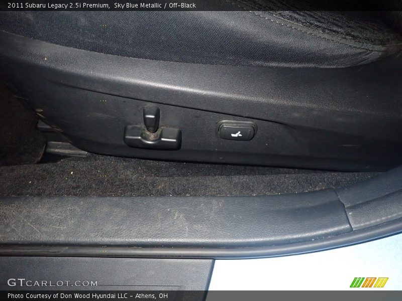 Sky Blue Metallic / Off-Black 2011 Subaru Legacy 2.5i Premium