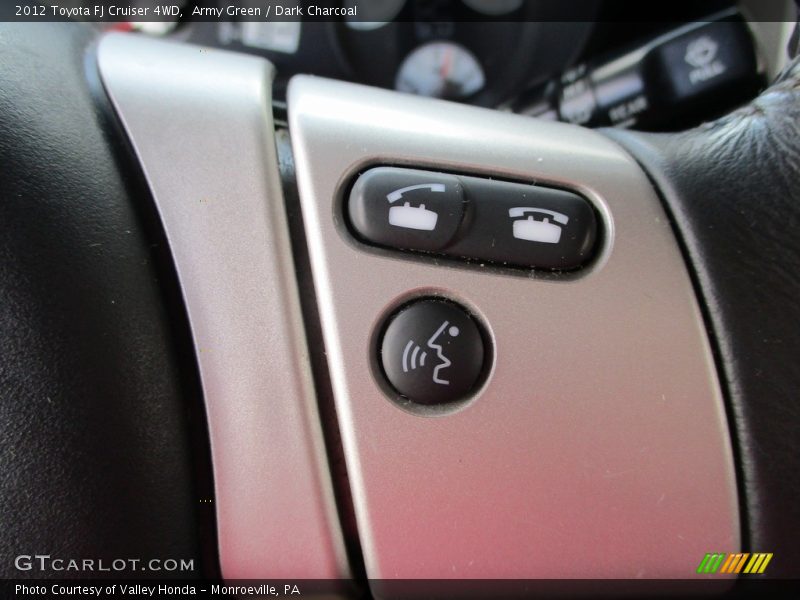 Army Green / Dark Charcoal 2012 Toyota FJ Cruiser 4WD