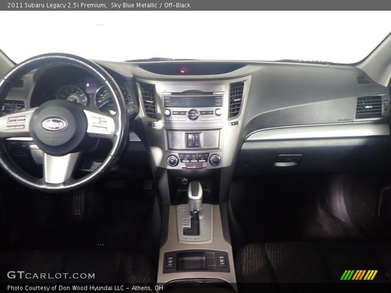 Sky Blue Metallic / Off-Black 2011 Subaru Legacy 2.5i Premium