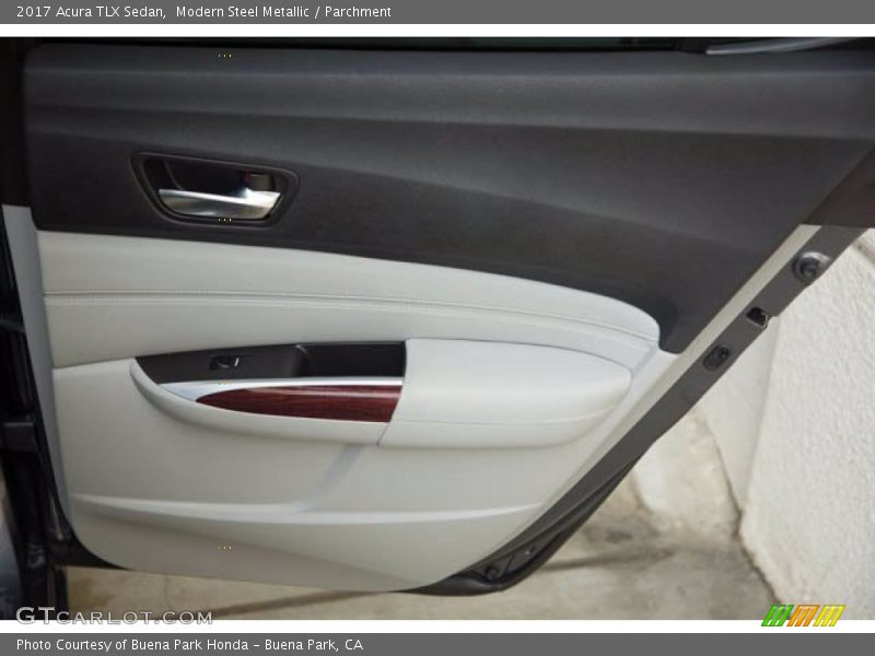 Modern Steel Metallic / Parchment 2017 Acura TLX Sedan