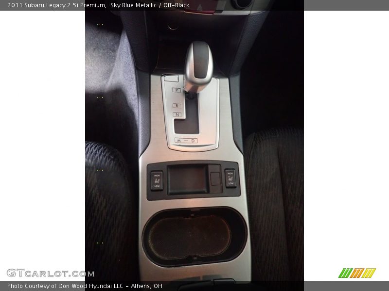Sky Blue Metallic / Off-Black 2011 Subaru Legacy 2.5i Premium