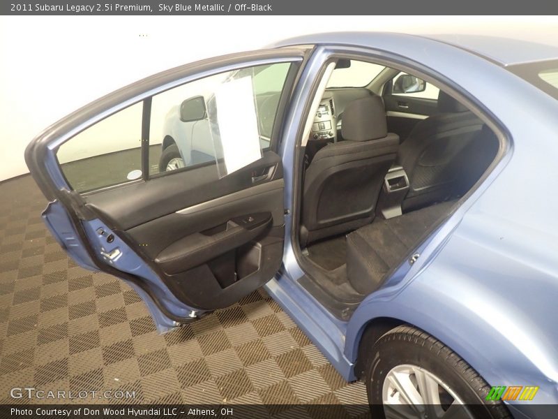 Sky Blue Metallic / Off-Black 2011 Subaru Legacy 2.5i Premium