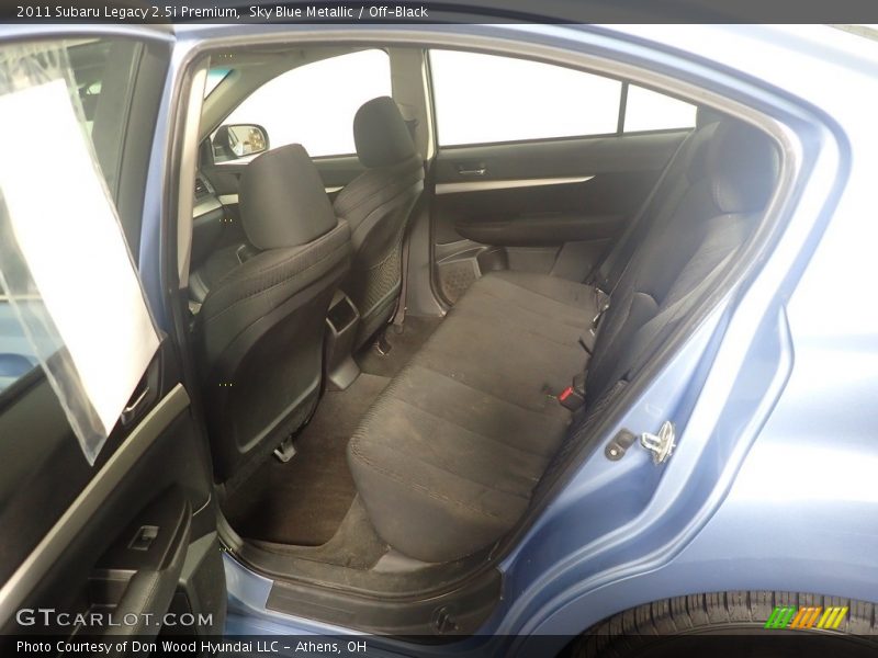 Sky Blue Metallic / Off-Black 2011 Subaru Legacy 2.5i Premium