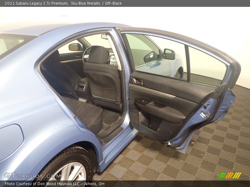 Sky Blue Metallic / Off-Black 2011 Subaru Legacy 2.5i Premium