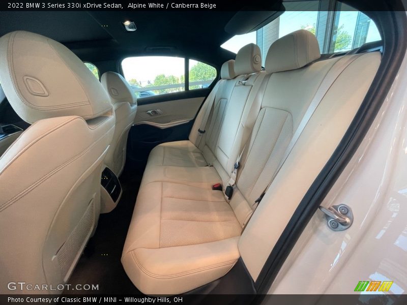 Rear Seat of 2022 3 Series 330i xDrive Sedan