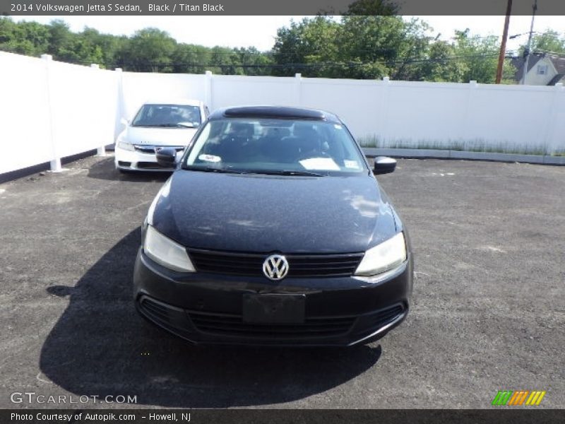 Black / Titan Black 2014 Volkswagen Jetta S Sedan