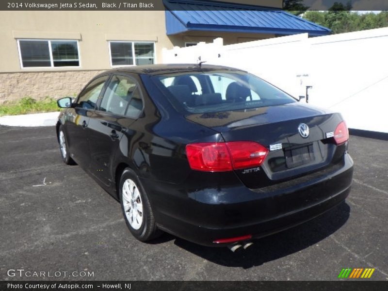 Black / Titan Black 2014 Volkswagen Jetta S Sedan