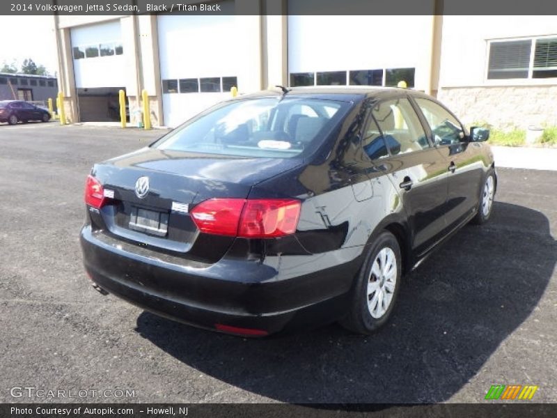 Black / Titan Black 2014 Volkswagen Jetta S Sedan