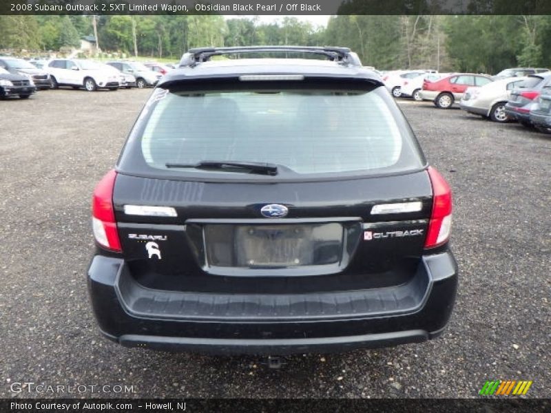 Obsidian Black Pearl / Off Black 2008 Subaru Outback 2.5XT Limited Wagon