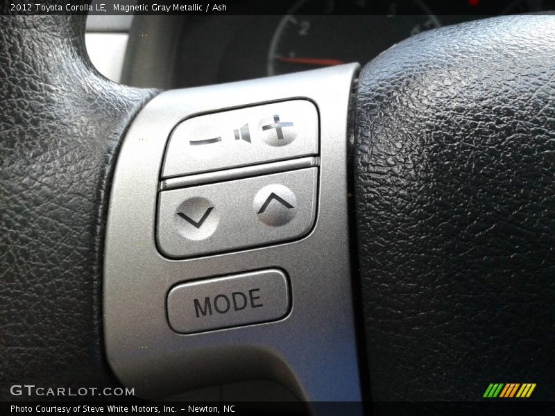 Magnetic Gray Metallic / Ash 2012 Toyota Corolla LE