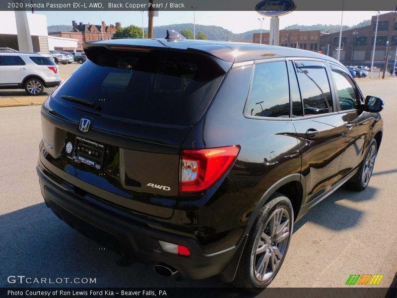 Black Copper Pearl / Black 2020 Honda Passport EX-L AWD
