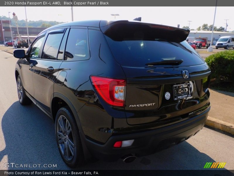 Black Copper Pearl / Black 2020 Honda Passport EX-L AWD