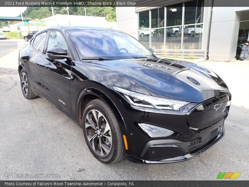 Front 3/4 View of 2021 Mustang Mach-E Premium eAWD
