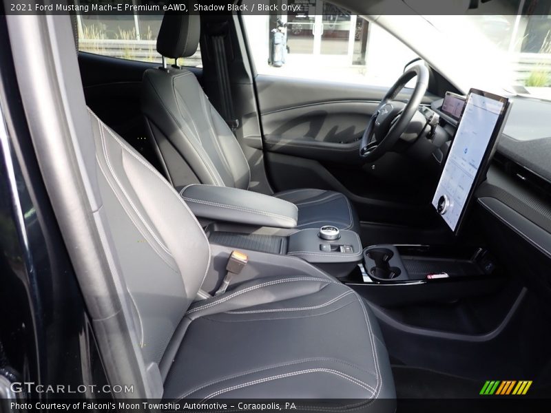 Front Seat of 2021 Mustang Mach-E Premium eAWD