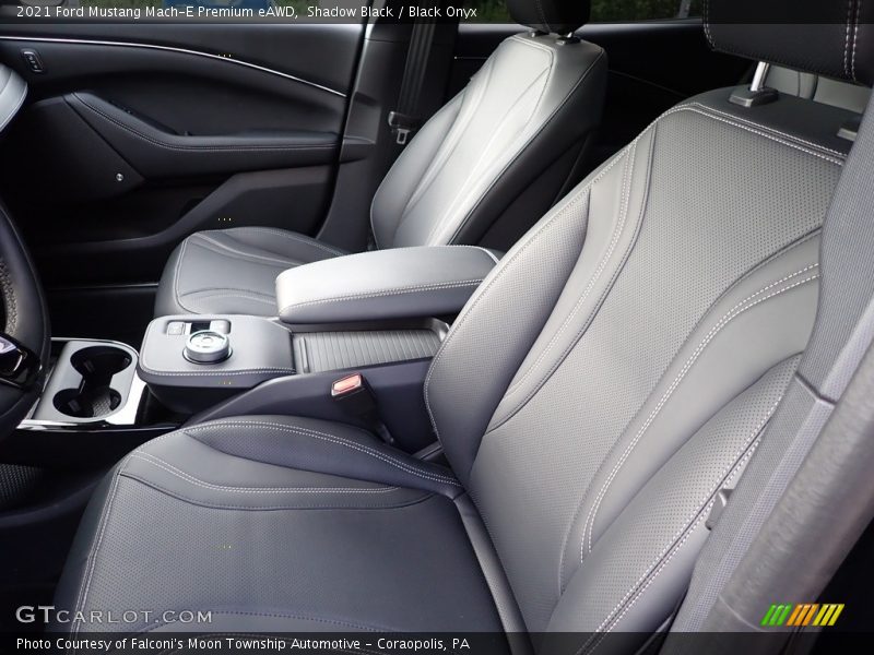 Front Seat of 2021 Mustang Mach-E Premium eAWD
