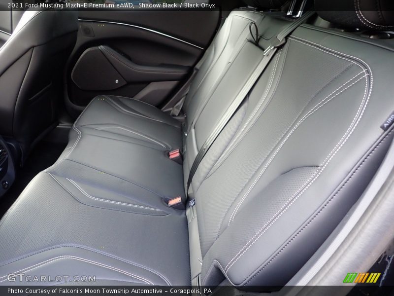 Rear Seat of 2021 Mustang Mach-E Premium eAWD