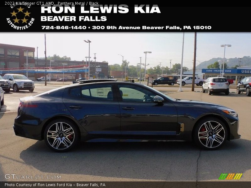 Panthera Metal / Black 2022 Kia Stinger GT1 AWD