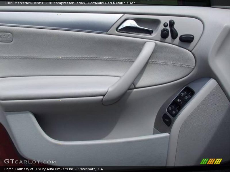 Bordeaux Red Metallic / Ash 2005 Mercedes-Benz C 230 Kompressor Sedan