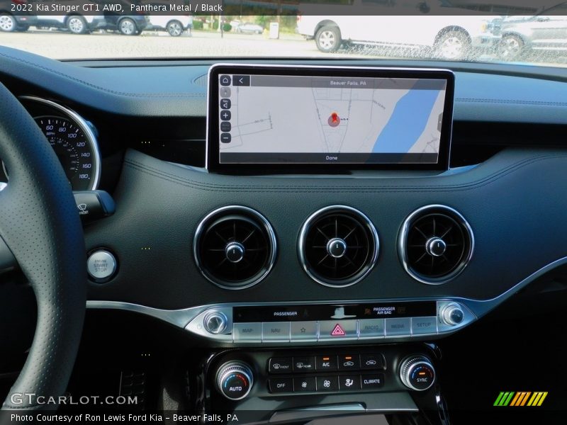 Controls of 2022 Stinger GT1 AWD