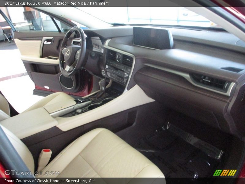 Matador Red Mica / Parchment 2017 Lexus RX 350 AWD