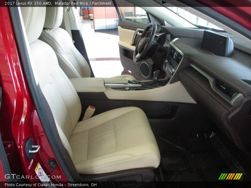 Matador Red Mica / Parchment 2017 Lexus RX 350 AWD