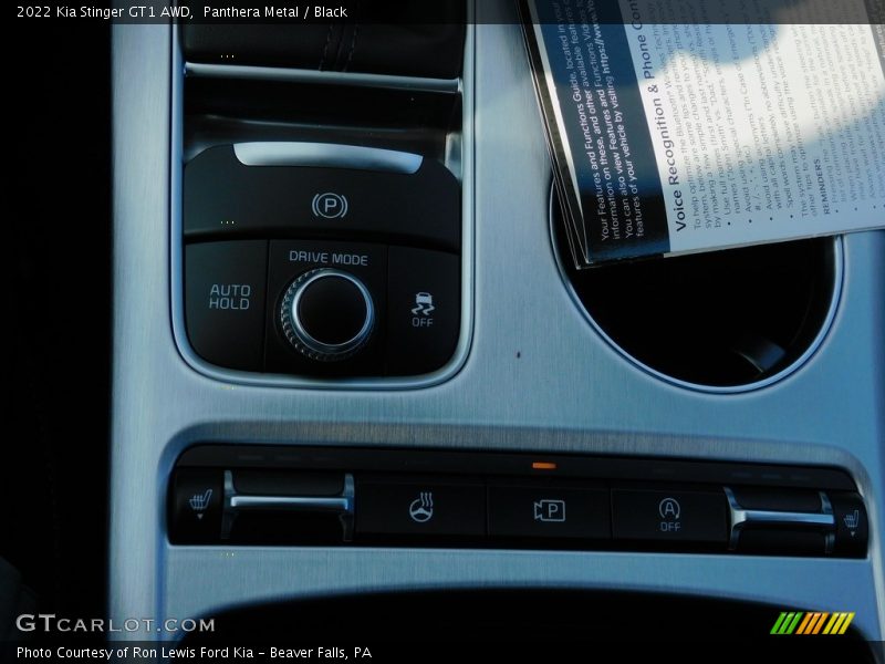 Controls of 2022 Stinger GT1 AWD
