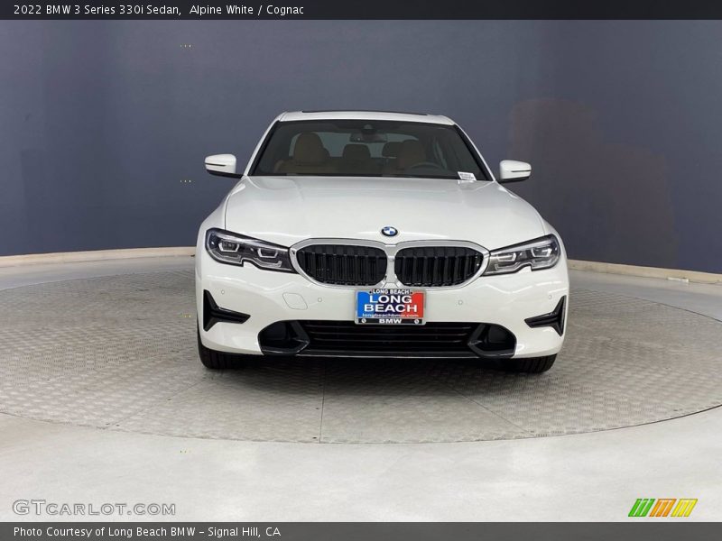 Alpine White / Cognac 2022 BMW 3 Series 330i Sedan