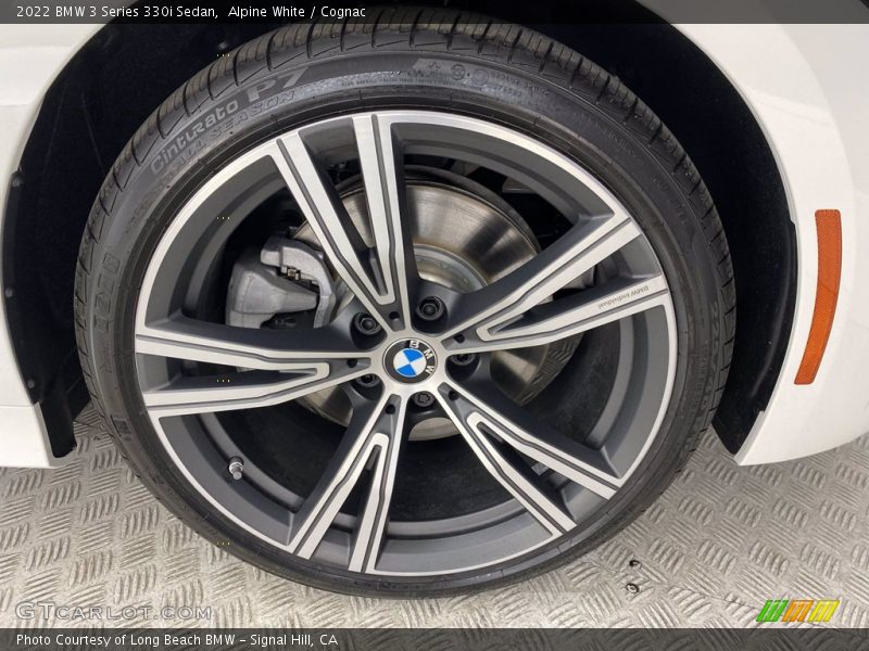 Alpine White / Cognac 2022 BMW 3 Series 330i Sedan