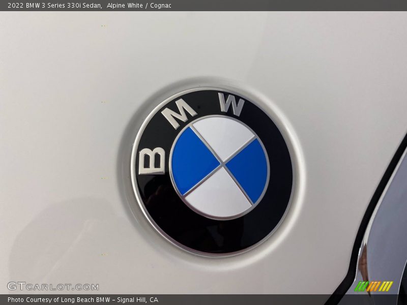Alpine White / Cognac 2022 BMW 3 Series 330i Sedan