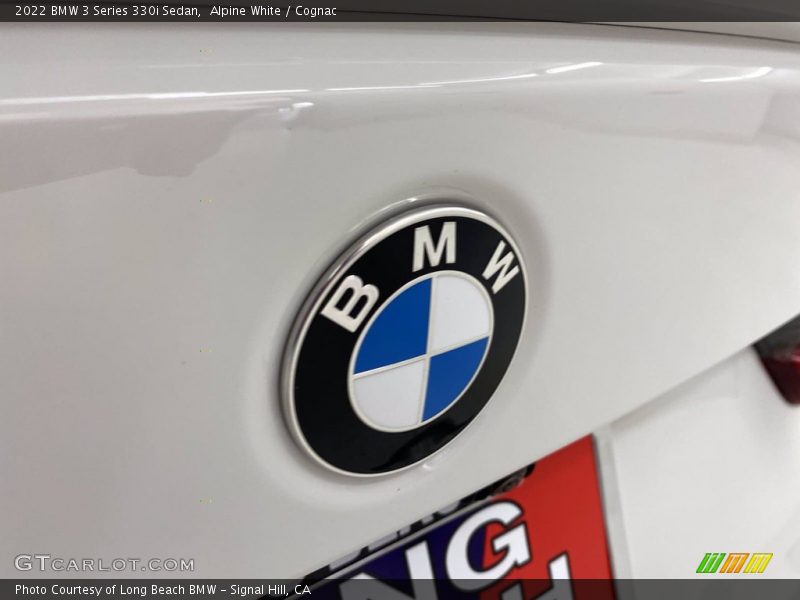 Alpine White / Cognac 2022 BMW 3 Series 330i Sedan