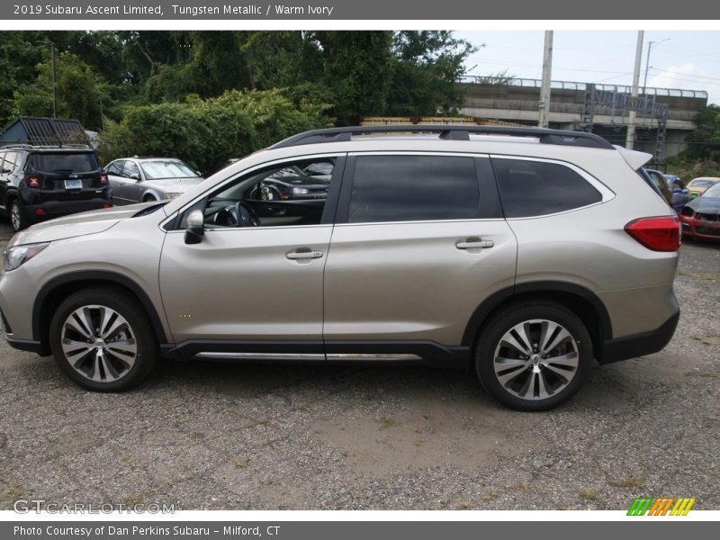 Tungsten Metallic / Warm Ivory 2019 Subaru Ascent Limited