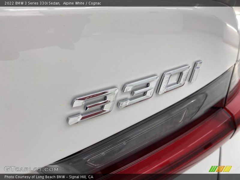 Alpine White / Cognac 2022 BMW 3 Series 330i Sedan