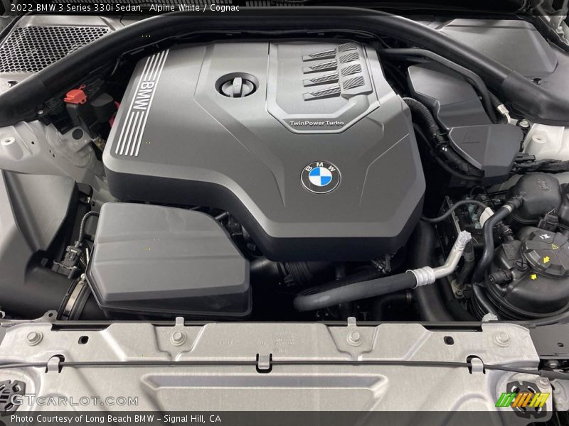 Alpine White / Cognac 2022 BMW 3 Series 330i Sedan