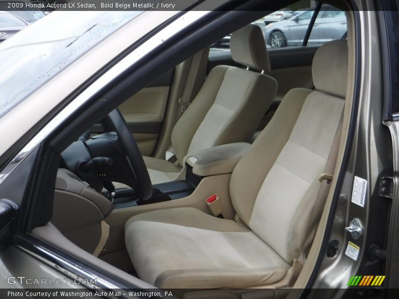 Bold Beige Metallic / Ivory 2009 Honda Accord LX Sedan