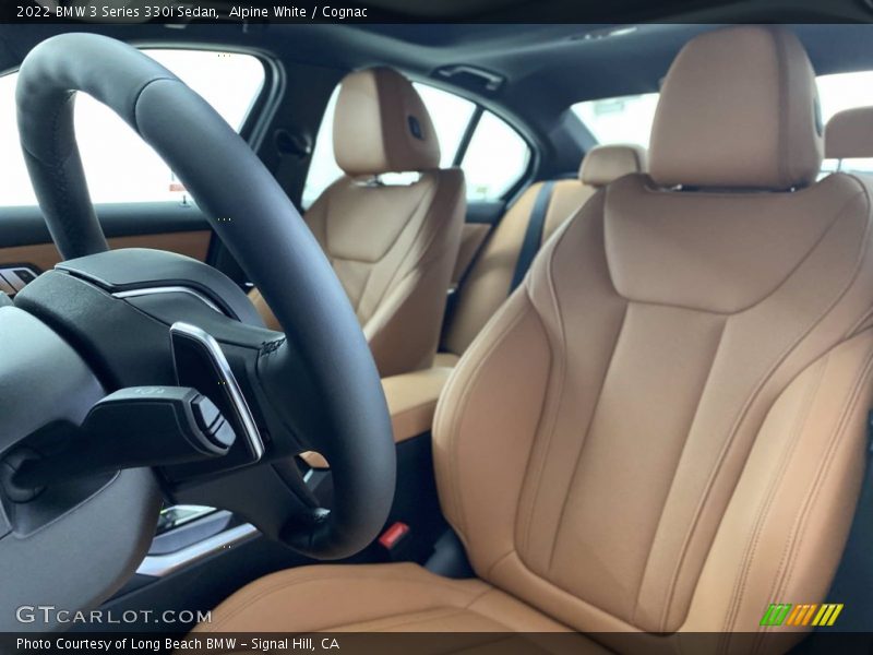 Alpine White / Cognac 2022 BMW 3 Series 330i Sedan