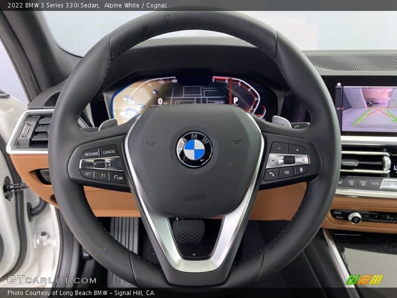 Alpine White / Cognac 2022 BMW 3 Series 330i Sedan