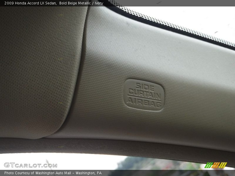 Bold Beige Metallic / Ivory 2009 Honda Accord LX Sedan