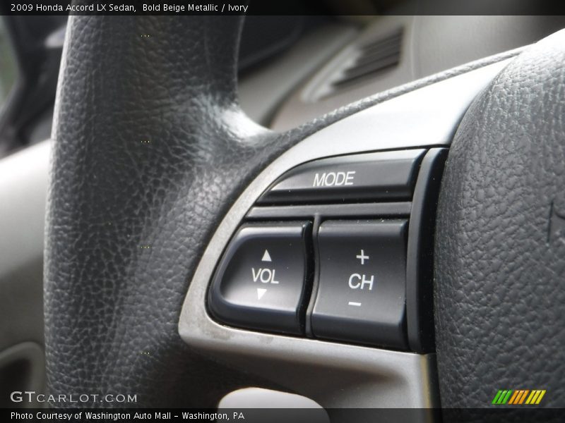 Bold Beige Metallic / Ivory 2009 Honda Accord LX Sedan