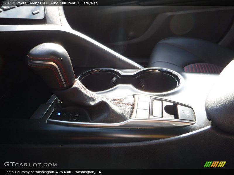 Wind Chill Pearl / Black/Red 2020 Toyota Camry TRD