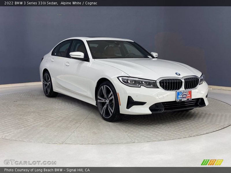 Alpine White / Cognac 2022 BMW 3 Series 330i Sedan