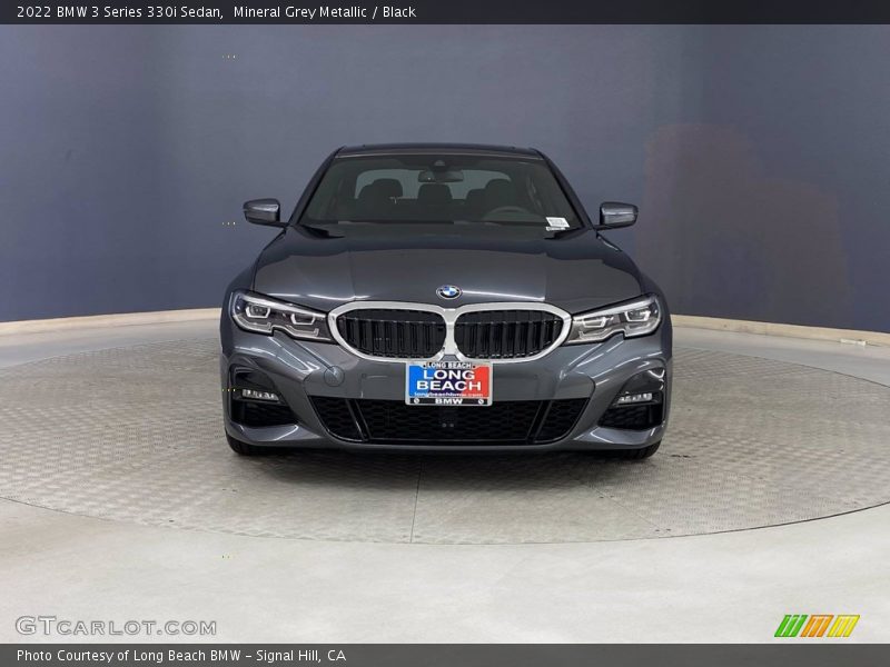 Mineral Grey Metallic / Black 2022 BMW 3 Series 330i Sedan