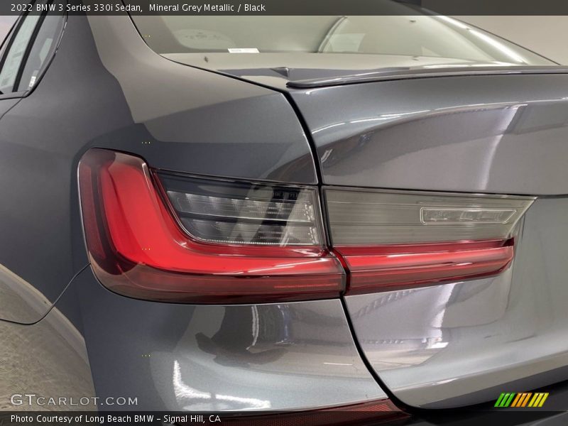 Mineral Grey Metallic / Black 2022 BMW 3 Series 330i Sedan