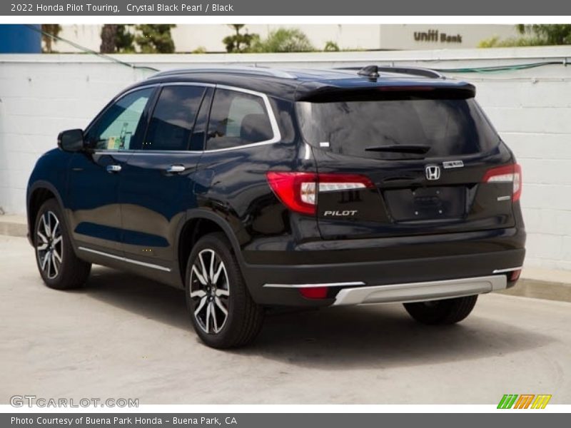 Crystal Black Pearl / Black 2022 Honda Pilot Touring