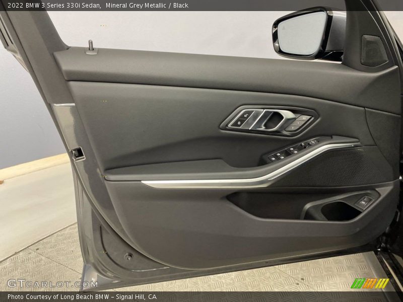 Mineral Grey Metallic / Black 2022 BMW 3 Series 330i Sedan