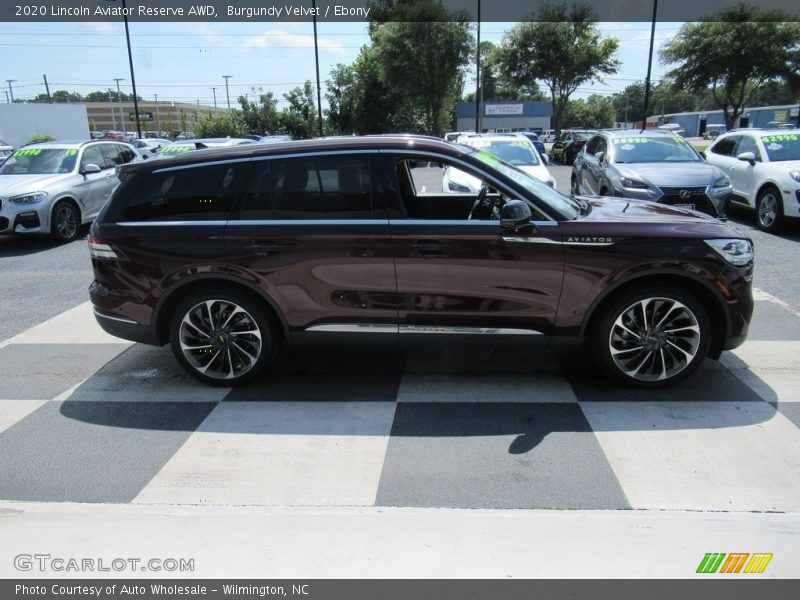  2020 Aviator Reserve AWD Burgundy Velvet