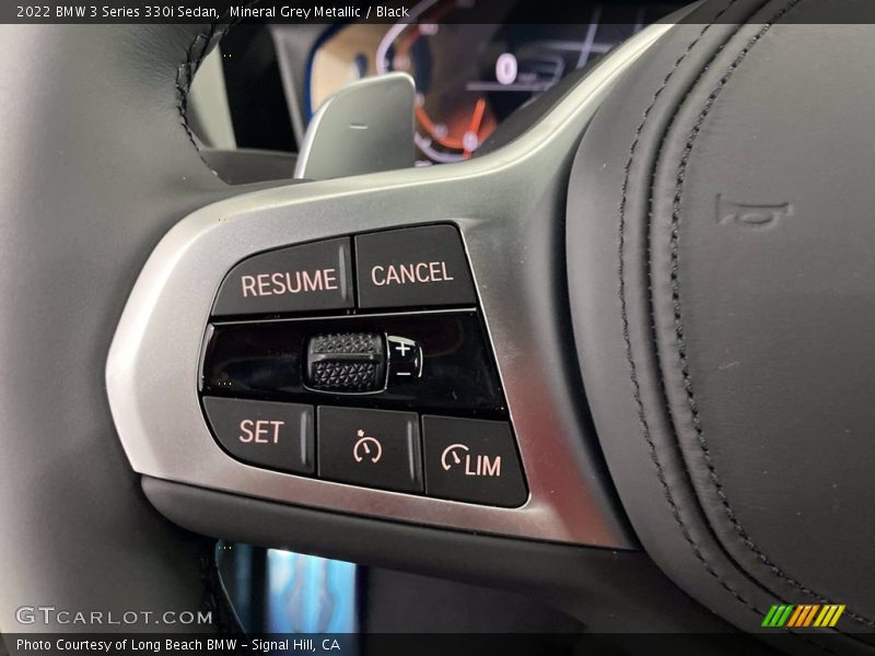 Mineral Grey Metallic / Black 2022 BMW 3 Series 330i Sedan